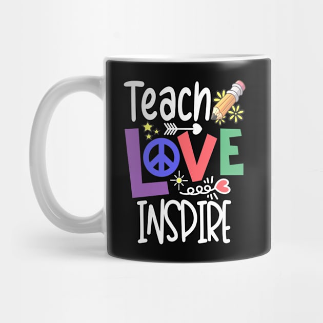 Teach Love Inspire by Etopix